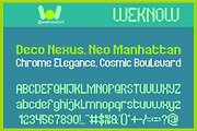 Classic Vintage Font, a Sans Serif Font by weknow (Thumbnail 5 of 9)
