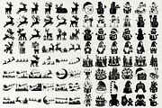 Christmas SVG Clipart Bundle, a Seasonal Illustration by DENIDigitalArtSudio (Thumbnail 3 of 14)