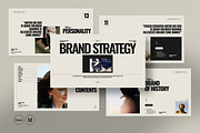 Brand Strategy Presentation Template, a Presentation Template by evgenystudio (Thumbnail 1 of 7)