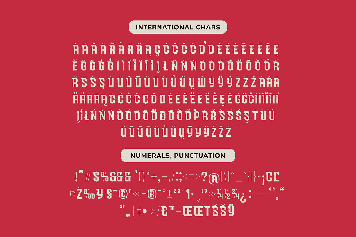 Chiteror Futuristic Display Font, a Sans Serif Font by timelesstype.co (Photo 19 of 20)