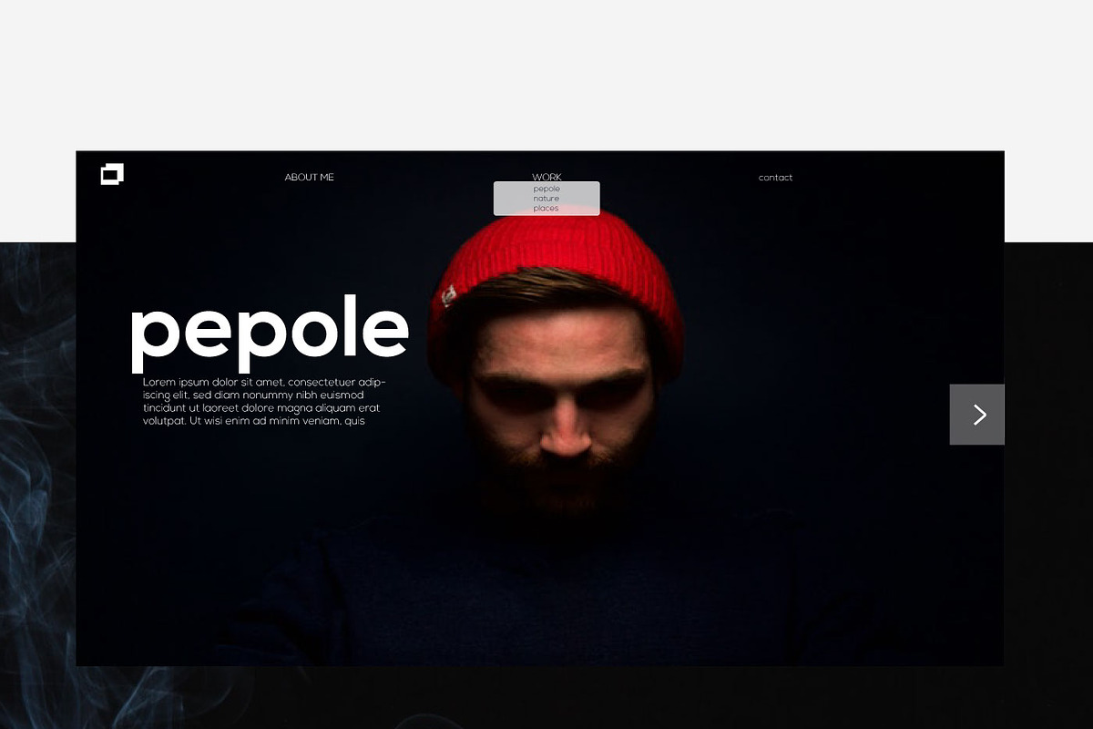 Photography Portfolio, a Landing Page Template by designbydi (Photo 2 of 5)