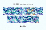 Mermaidcore Seamless Patterns, a Pattern Graphic by Anna Design Studio (Thumbnail 3 of 7)
