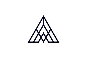elegant letter A arrow logo, a Branding & Logo Template by Rasagama Studio