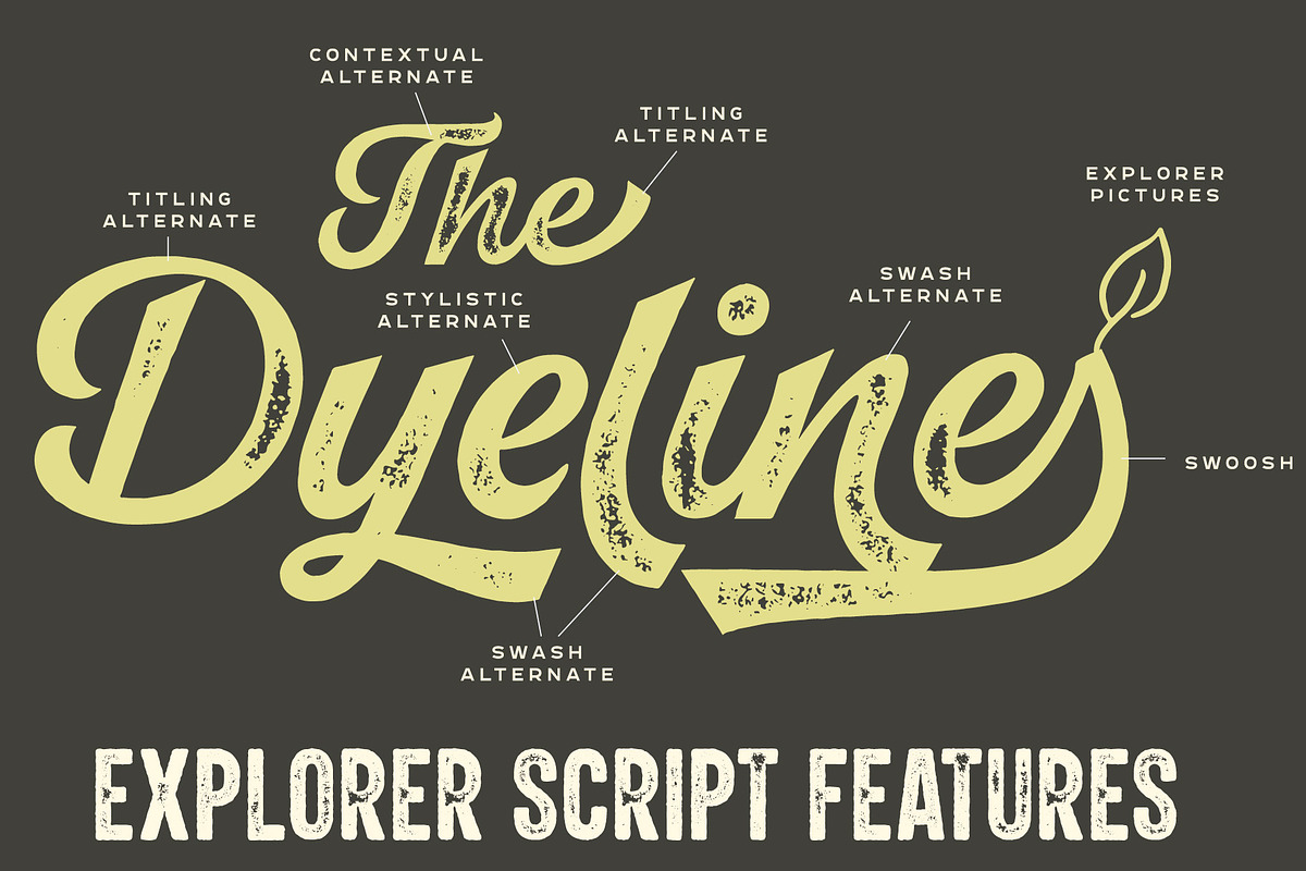 Explorer 21 Fonts Collection preview 6