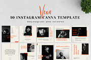 Canva Instagram Template Vexa, a Social Media Template by Lythcreative (Thumbnail 2 of 6)