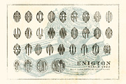 Enigton (Monograms from 1923), a Font by Unember (Thumbnail 2 of 5)