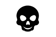 Skull & Crossbones Silhouette Vector, an Illustration by jahid234 (Thumbnail 4 of 51)