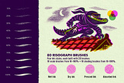 Ghost Drum • Risograph (Affinity), a Brush Add-On by G.A.R.M. Company (Thumbnail 2 of 10)