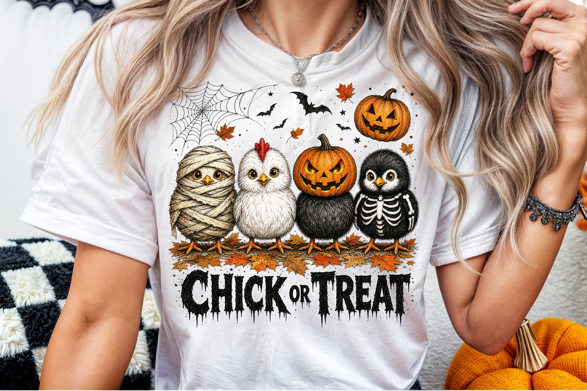 Funny Halloween Png Spooky Chicken, a Work Illustration by Sublimation Artist (Photo 6 of 9)