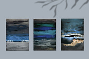 Dark Nights - Watercolor Art, a Background Graphic by Marmoris.Arts (Thumbnail 14 of 14)