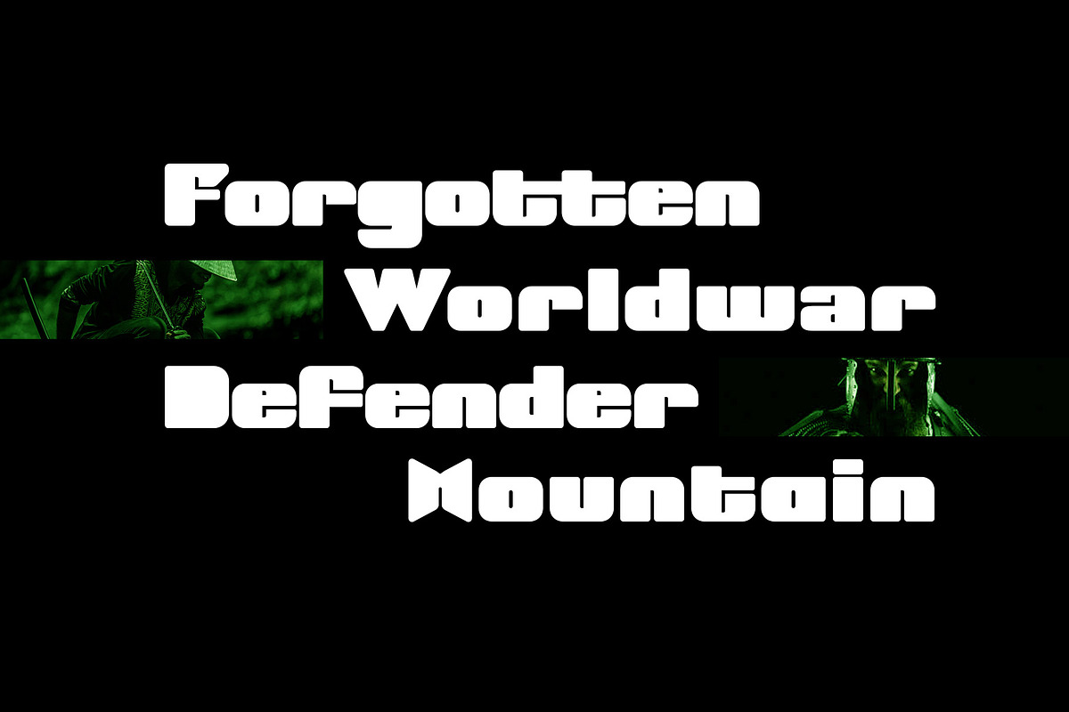 Stenar Modern Display Font, a Sans Serif Font by RantautypeStudio (Photo 4 of 17)