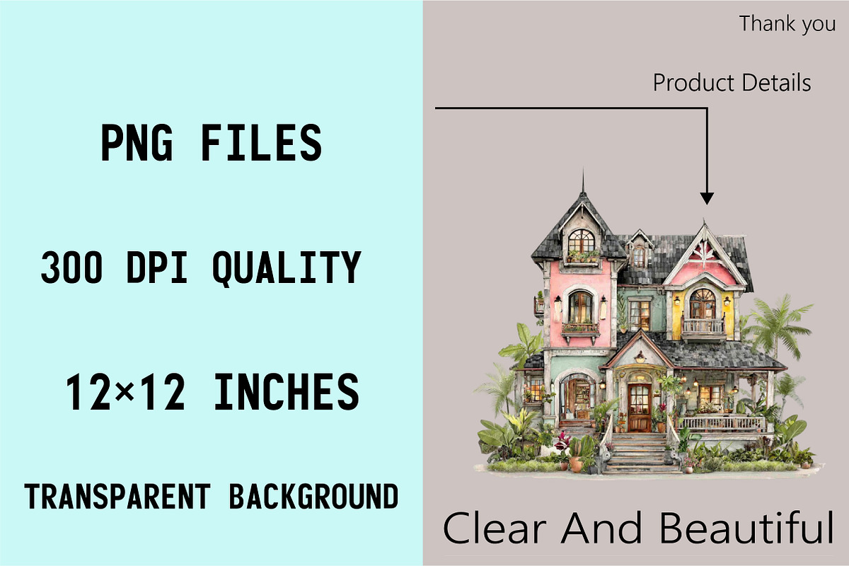 Black History Month House Clipart, an Illustration by SVGArt (Photo 3 of 8)