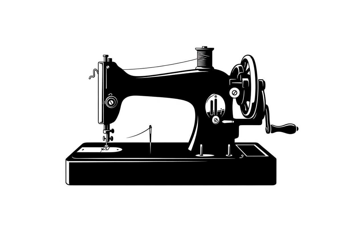 Vintage Sewing Machine Bundle, an Illustration by yasushie (Photo 5 of 31)