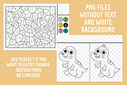 Dinosaur coloring games for kids, an Education Illustration by Lexi Claus (Thumbnail 14 of 17)
