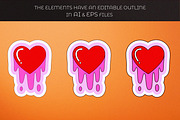 Passion - Bright Love Collection, a Decorative Illustration by Leila Divine (Thumbnail 5 of 13)