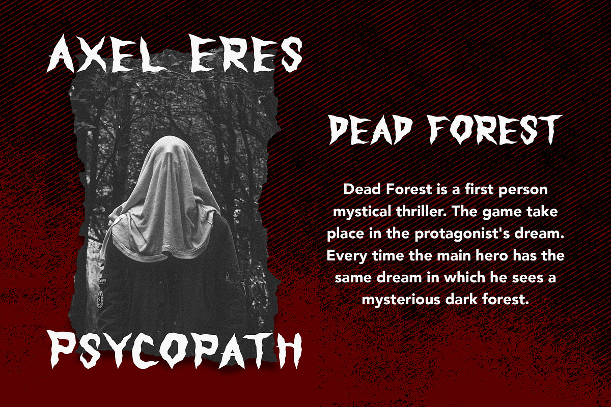 Monster Scream - Gothic Display Font, a Handwritten Font by Arendxstudio (Photo 4 of 9)