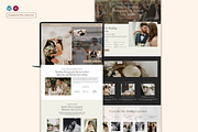 Photography WordPress Template Kit, a WordPress Template by Web Template Market (Thumbnail 1 of 8)
