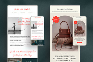 The Silver Flodesk Email Templates