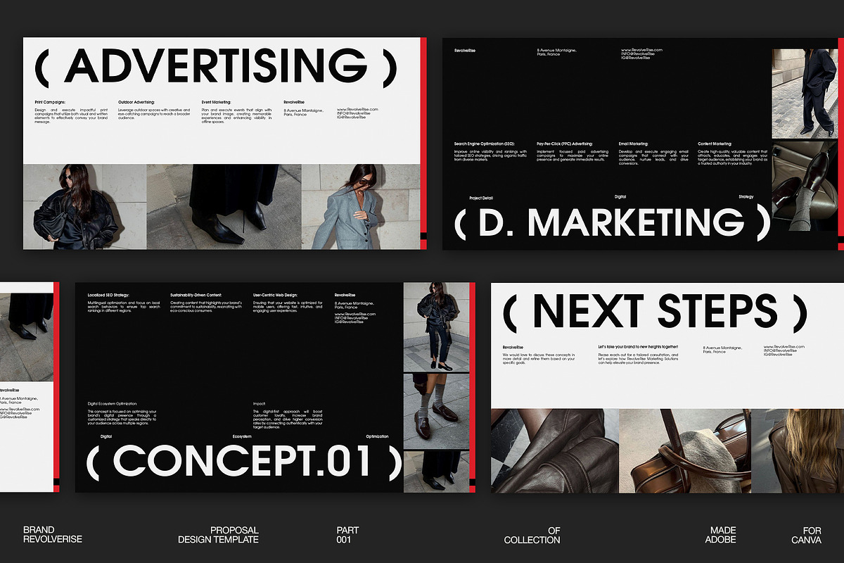 Business Proposal RevolveRise, a Presentation Template by Viva Agency (Photo 2 of 9)