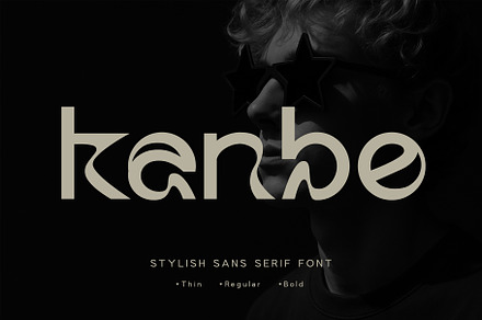 Kanbe - Stylish Sans Serif Font, a Font by Sealoung