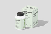Supplement Bottle Mockup, a Packaging Mockup by Permadi Creative (Thumbnail 2 of 5)