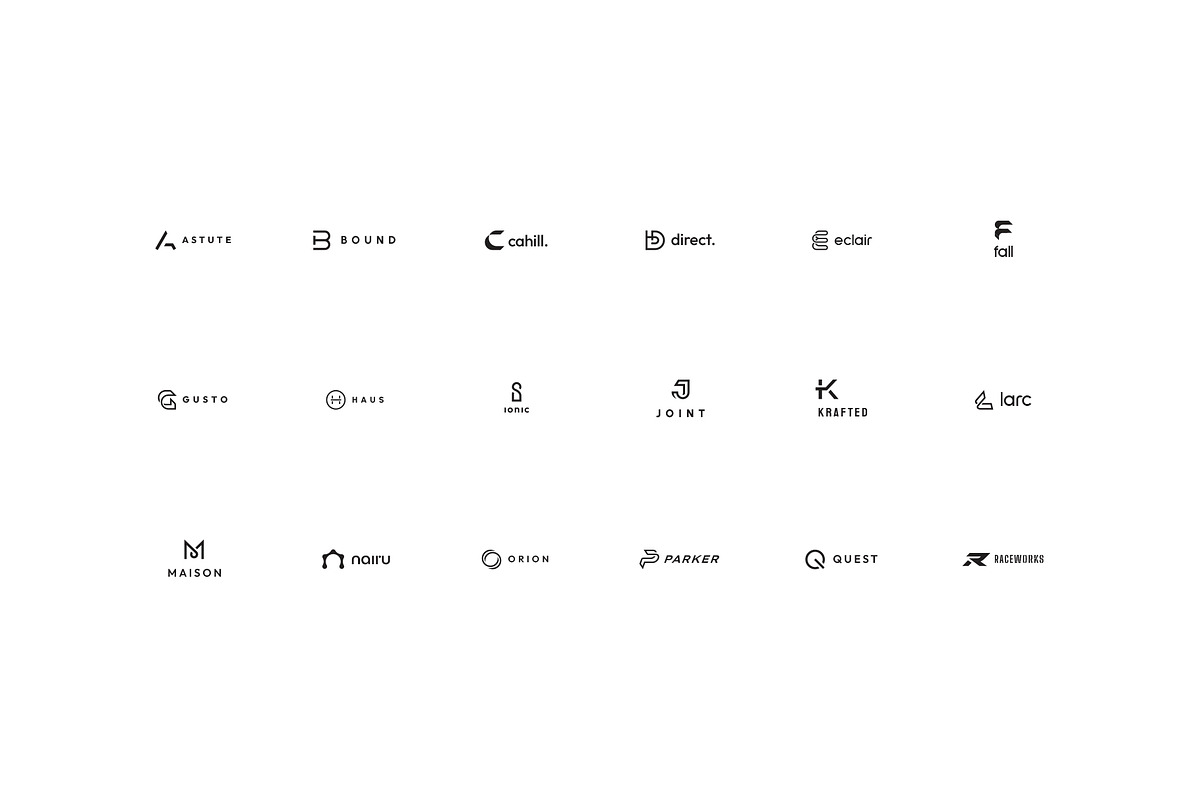 A-Z Logo, Mark & Logotype Toolkit, a Branding & Logo Template by Staple. (Photo 4 of 10)
