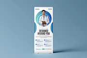 Medical & Healthcare Roll-Up Banner, a Poster Template by vectorlnk (Thumbnail 1 of 5)