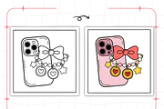 Cozy Vibes Bold & Easy Coloring Book, a Decorative Illustration by Ink Gallery (Thumbnail 3 of 9)