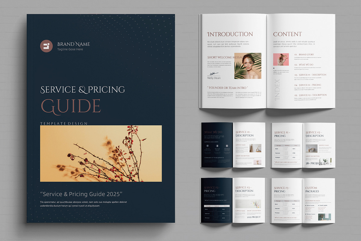 Services and Pricing Guide Template