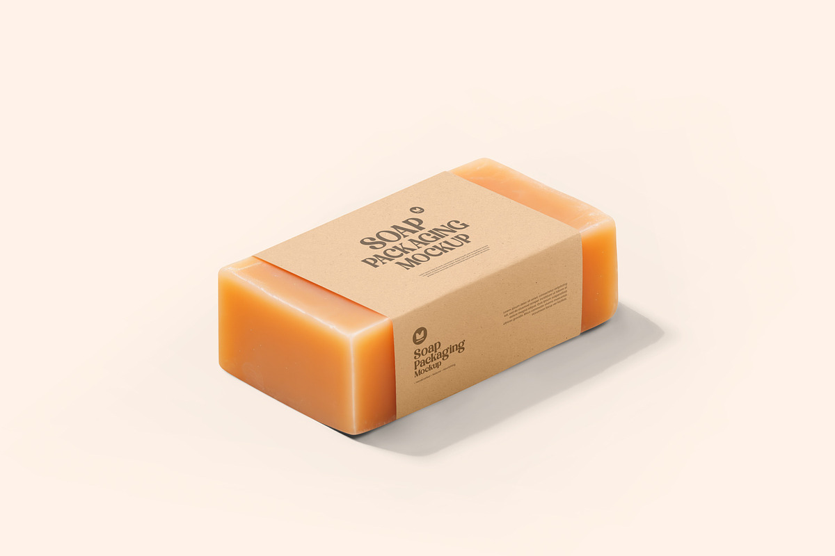 Organic Soap Mockup, a Household Mockup by Ram Studio LLC (Photo 1 of 4)