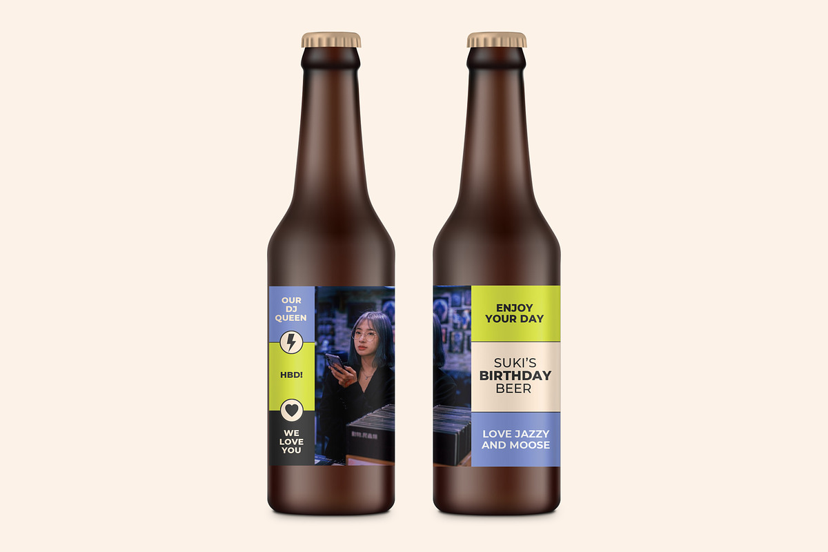 Suki Bottle Label Template, a Stationery Template by Mountain Folk Creative (Photo 4 of 5)