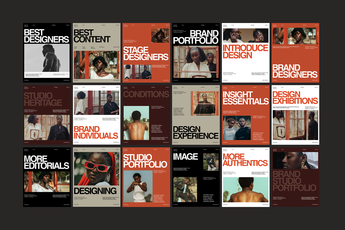Brand Portfolio Social Media Bundles, a Social Media Template by Creatorism (Photo 8 of 8)