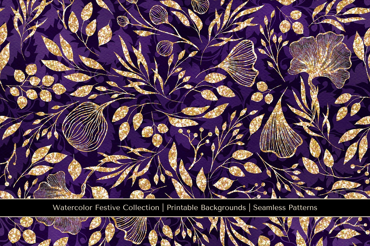 Whimsical Gothic Digital Papers, a Pattern Graphic by ilonitta (Photo 4 of 7)