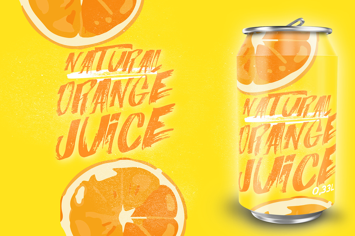 ITALIANO Brush Font +Extras preview 8