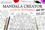 Floral Bouquet Mandala Creator, a Plug-in Add-On by Drifter Studio (Thumbnail 2 of 10)