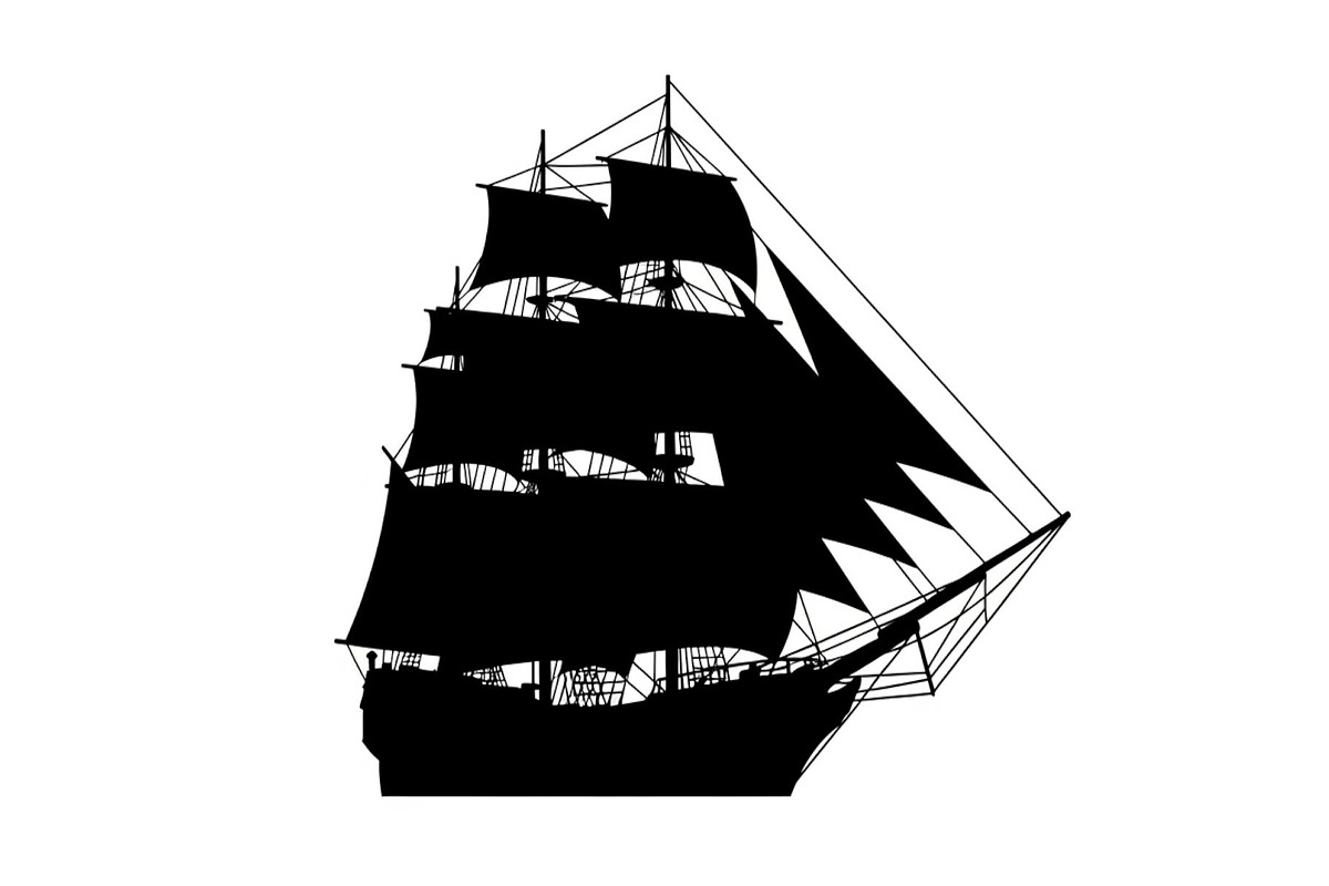 Vintage Sailing Ship SVG Bundle, an Illustration by Designs_River (Photo 14 of 31)