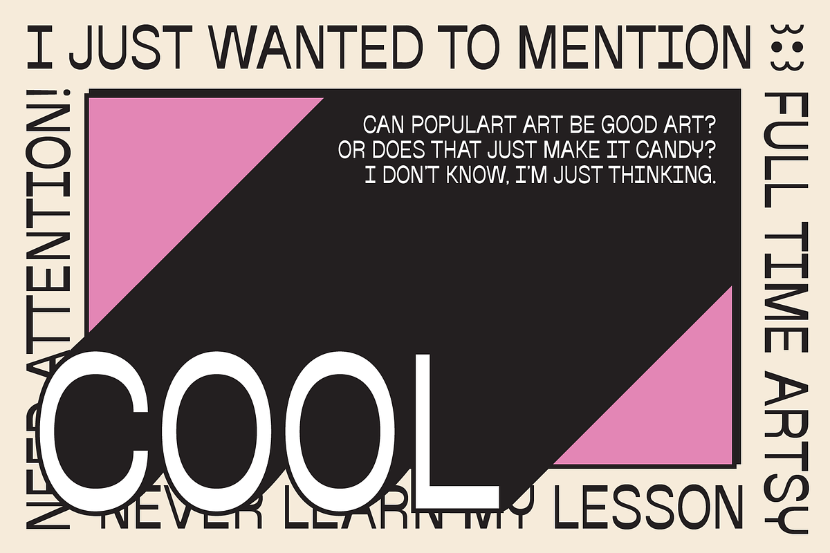 Reverse Contrast font: Mackerel, a Font by That That Creative (Photo 6 of 12)