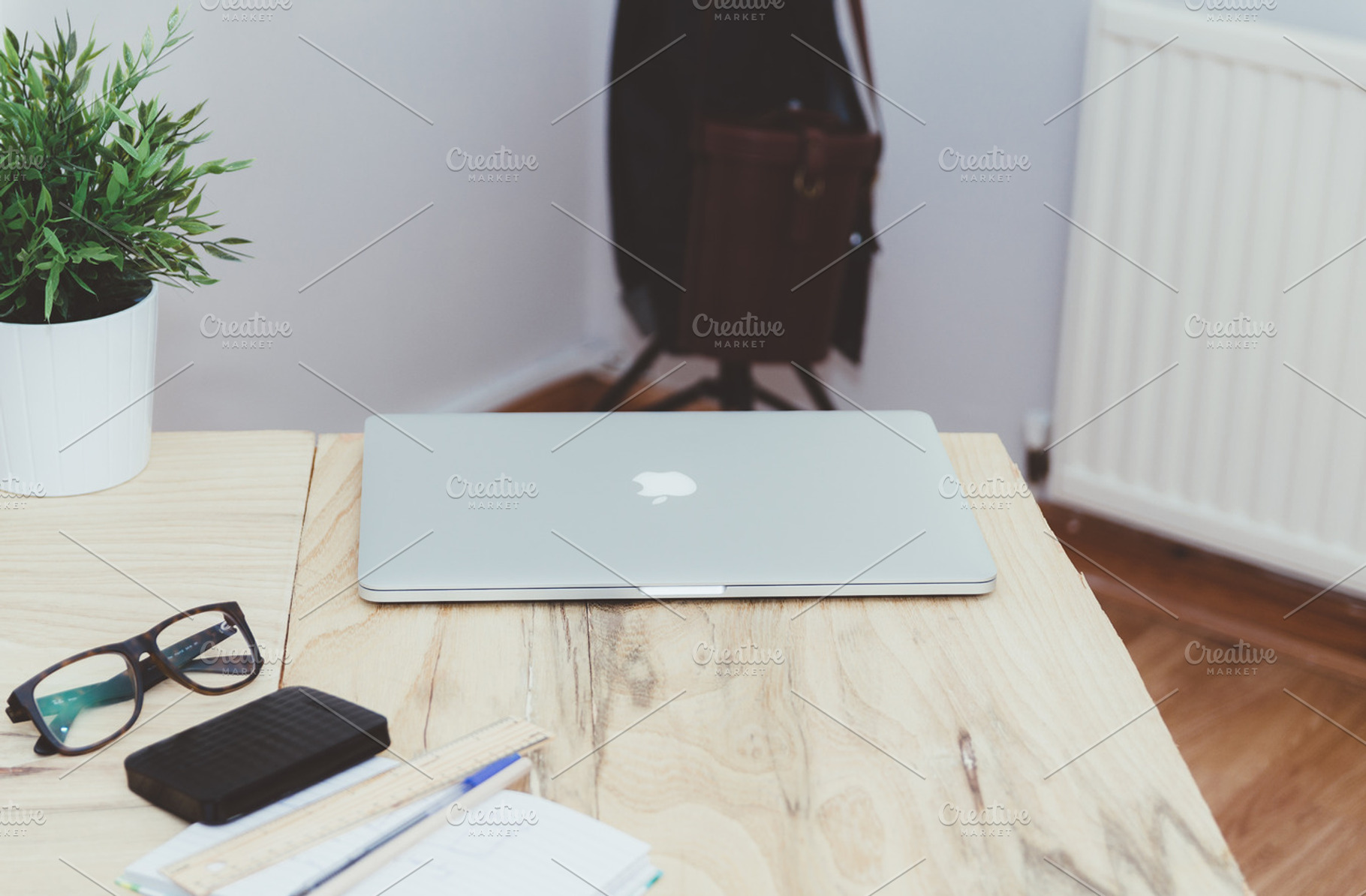 Minimalist workspace vii stock photo containing modern minimalistic workspace, a Technology Photo by Flenjoore