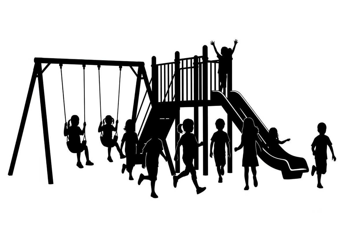 50 Kids Playground Silhouette Bundle, an Illustration by Gfx_Store (Photo 29 of 51)