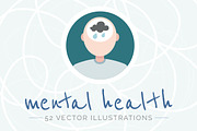 Mental health illustrations, a Healthcare Illustration by Little Bean (Thumbnail 1 of 7)