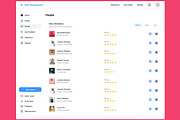 Member, Users, Profile Dashboard Web, an UI Kit Template by nagaredesignstudio (Thumbnail 2 of 5)