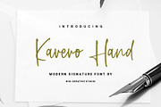 Kavero Hand - Modern Signature Font, a Handwritten Font by RHD Creative Studio (Thumbnail 1 of 10)