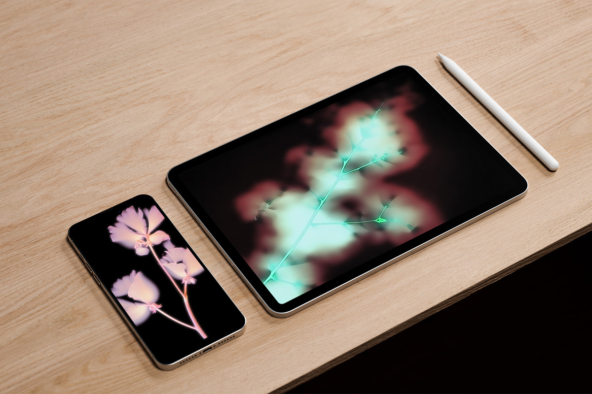 LUMEN Prints of Flowers and Plants, a Background Graphic by bbymedia.store (Photo 3 of 4)