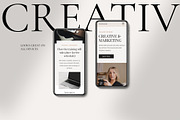 Elegant Sales page WIX for coaches, a Landing Page Template by Make It Yours Lab. (Thumbnail 8 of 11)