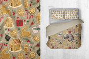 Gingerbread Christmas, a Pattern Graphic by helgascandinavus (Thumbnail 3 of 8)