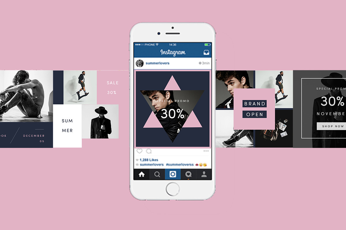 Menly Social Media Pack, a Templates & Theme by RedRiver Studio (Photo 3 of 10)