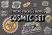 160 Zodiac Stickers, an Object Graphic by Jakayla Digital Co (Thumbnail 9 of 16)