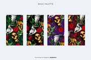 BM — Luxury Seamless Pattern, a Pattern Graphic by Designnina Shop (Thumbnail 2 of 14)