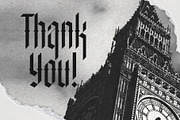 Something Damage - Blackletter, a Blackletter Font by Novitype (Thumbnail 10 of 10)