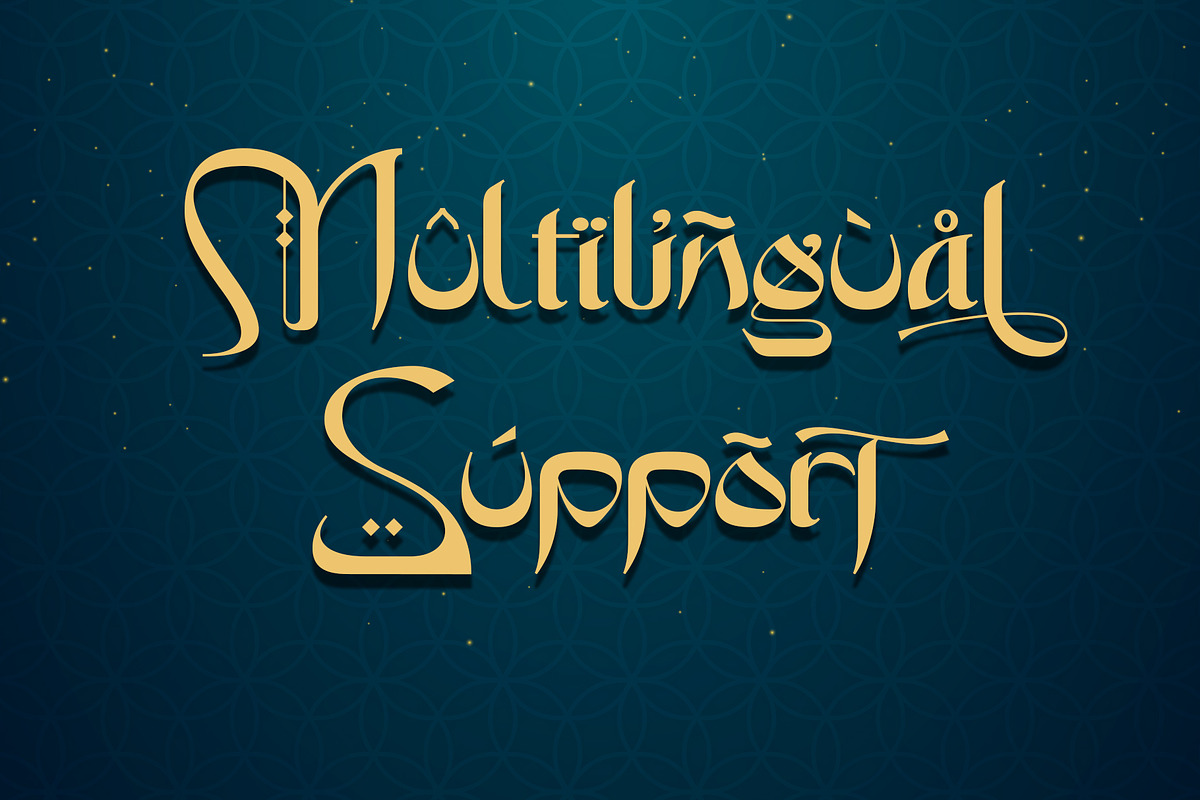 Welcome Ramadhan, a Serif Font by Letterara (Photo 7 of 13)